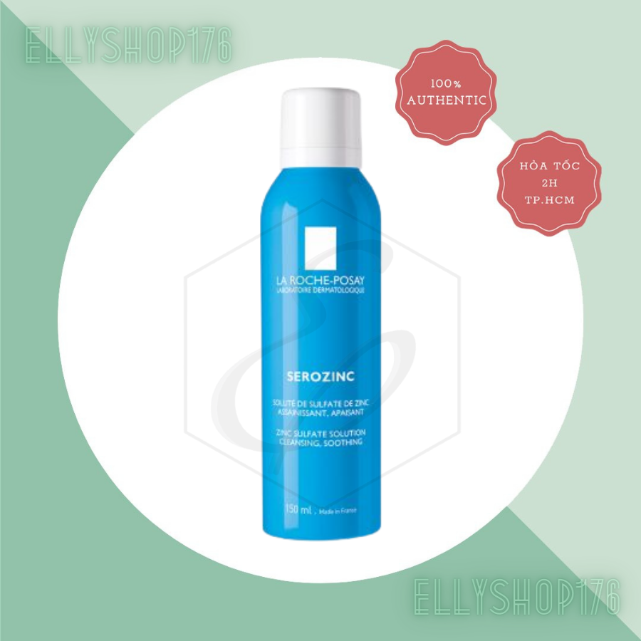 Xịt Khoáng La Roche-Posay Serozinc Zinc Sulfate Solution Cleansing Soothing - 150ML